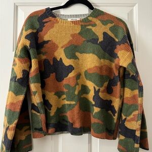 Madewell Camo sweater